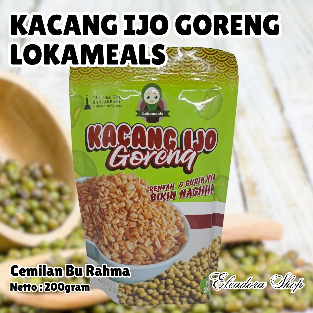 Kacang Hijau Goreng Bu Rahma Asli Banjarbaru Kalimantan Selatan