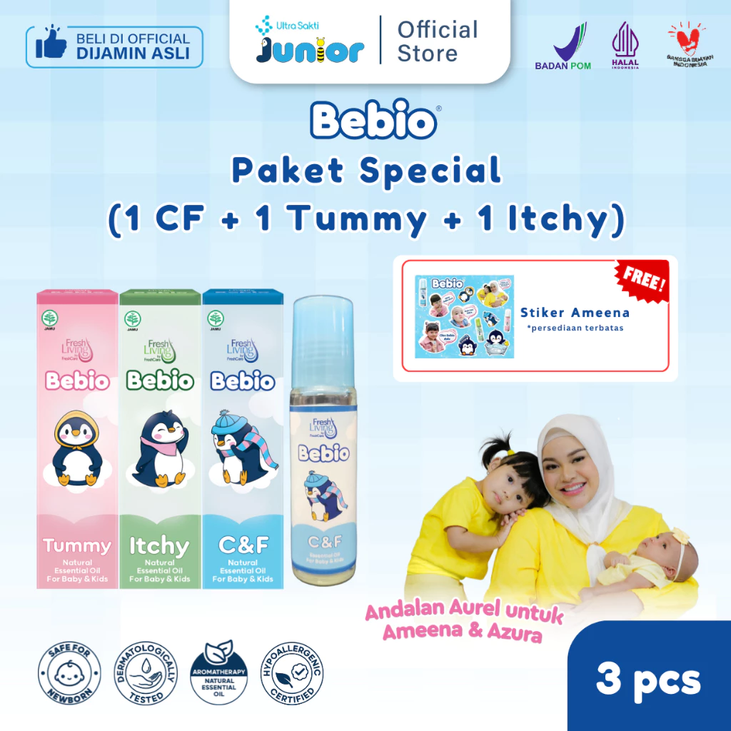 Bebio C&F+Tummy+Itchy - Free GIFT Bebio C&F+Tummy+Itchy - Free GIFT