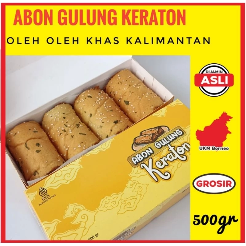 Abon Gulung Keraton Oleh Oleh Banjarmasin Kalimantan
