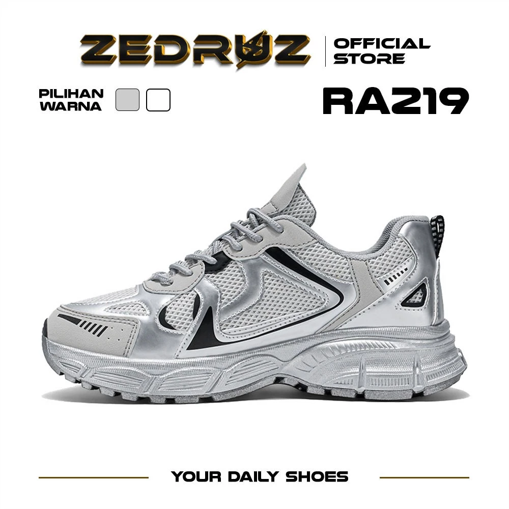 Zedruz Sepatu Snekaers Pria Sepatu Cowok Sekolah Lari Sepatu Casual Sports Running Shoes RA219