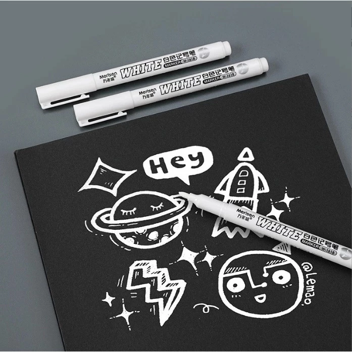 Spidol Putih Ban Mobil/Paint Marker/Spidol Putih Permanen Tahan Air/Spidol Putih Waterproof