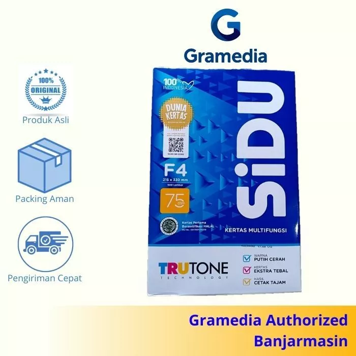 Gramedia Banjarmasin - SiDU FC 75 Gram F4