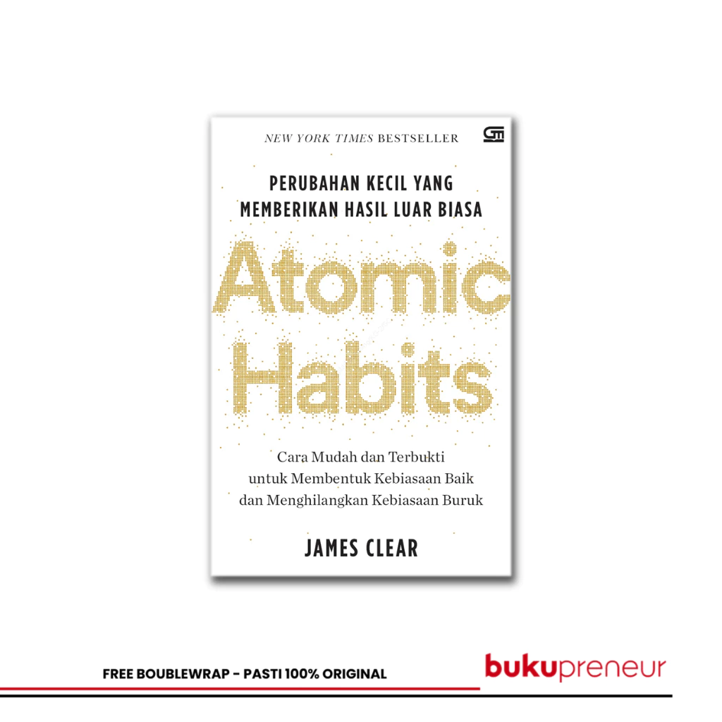 buku ATOMIC HABITS – James Clear