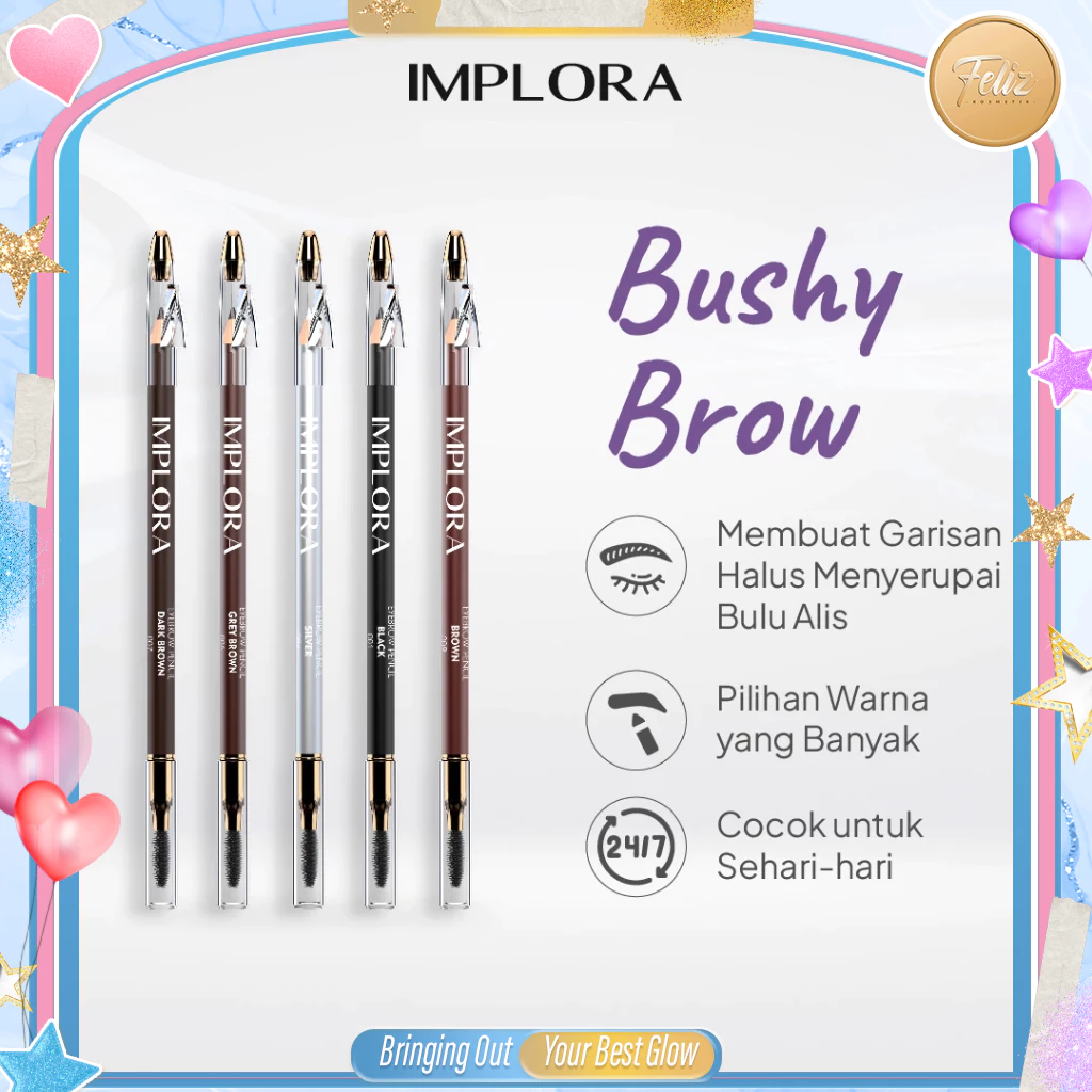 * FELIZ * IMPLORA Pensil Alis / Eyebrow Pencil