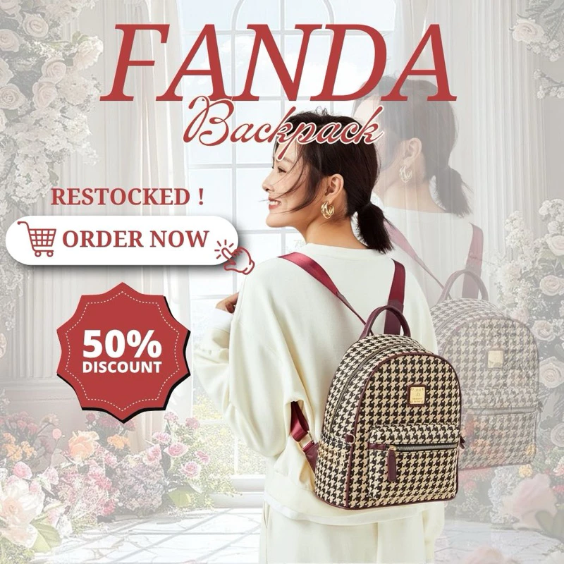 FANDA BACKPACK RANSEL WANITA JIMSHONEY BANJARMASIN