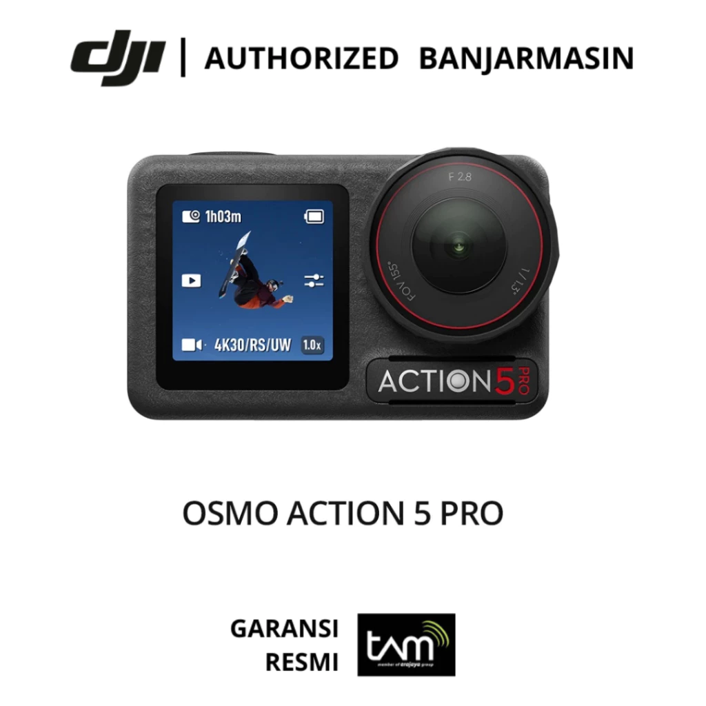 DJI Osmo Action 5 Pro Standart Combo - Action Camera - DJI Banjarmasin