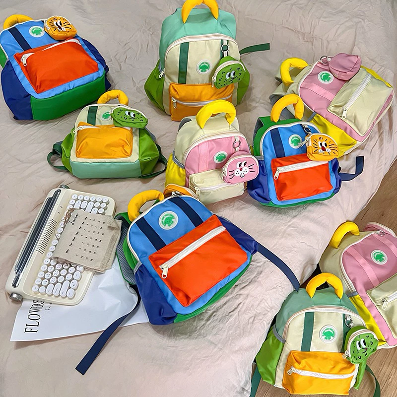 Leleoncare Tas ransel sekolah anak tebal/ tas ransel anak SD PAUD / tas sekolah anak / school BAG LIGHTWEIGHT BOYS AND GIRLS BACKPACK / Bisa COD Tas Ransel Anak Tas anak TK Paud Motif atau karakter Disney ZR cakep cute cocok untuk anak perempuan laki