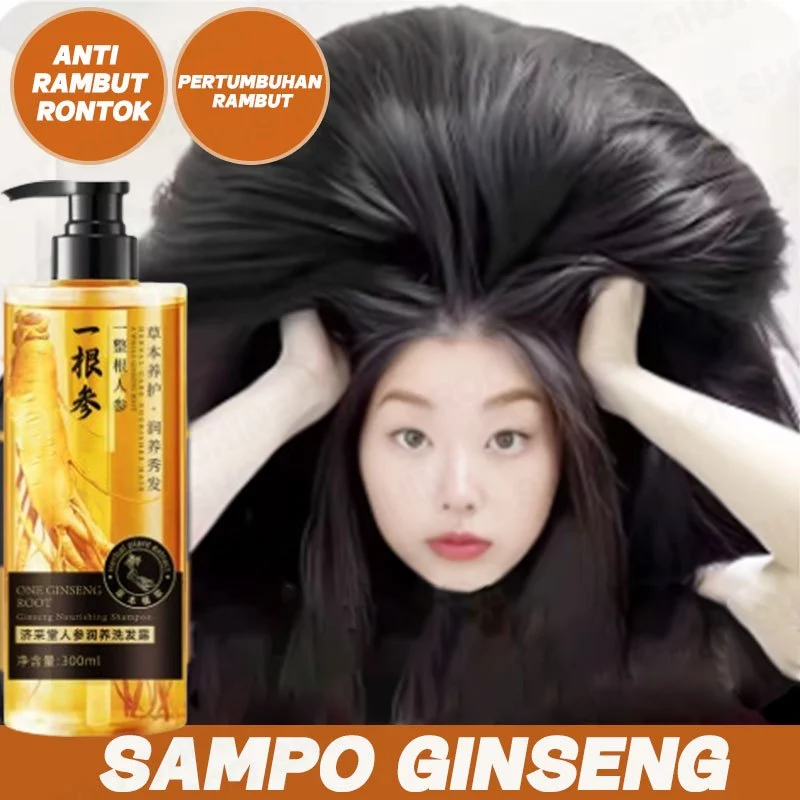 Shampo Penumbuh Rambut Cepat Ginseng Shampoo Rontok Dan Penumbuh Rambut Cepat Dan Tebal Shampoo Penyubur Rambut Penghitam Rambut Uban Permanen Menebalkan Rambut Anti Hair Fall