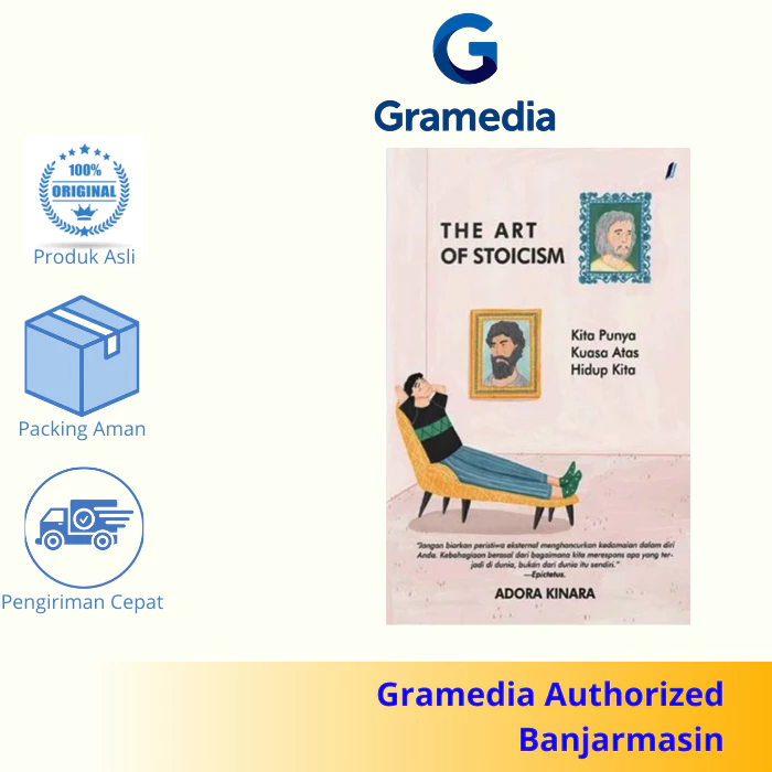 Gramedia Banjarmasin - The Art of Stoicism