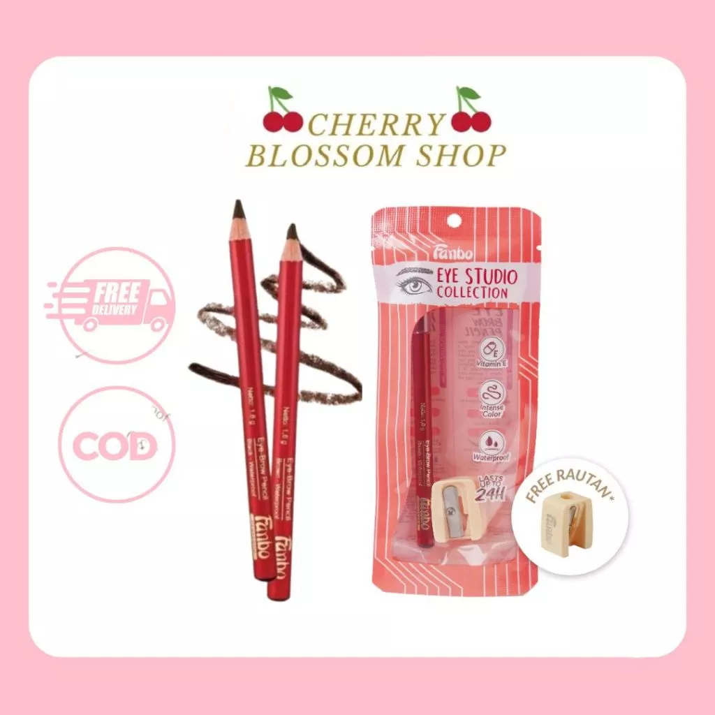 Pensil Alis Fanbo Antioksidan Vitamin C & E