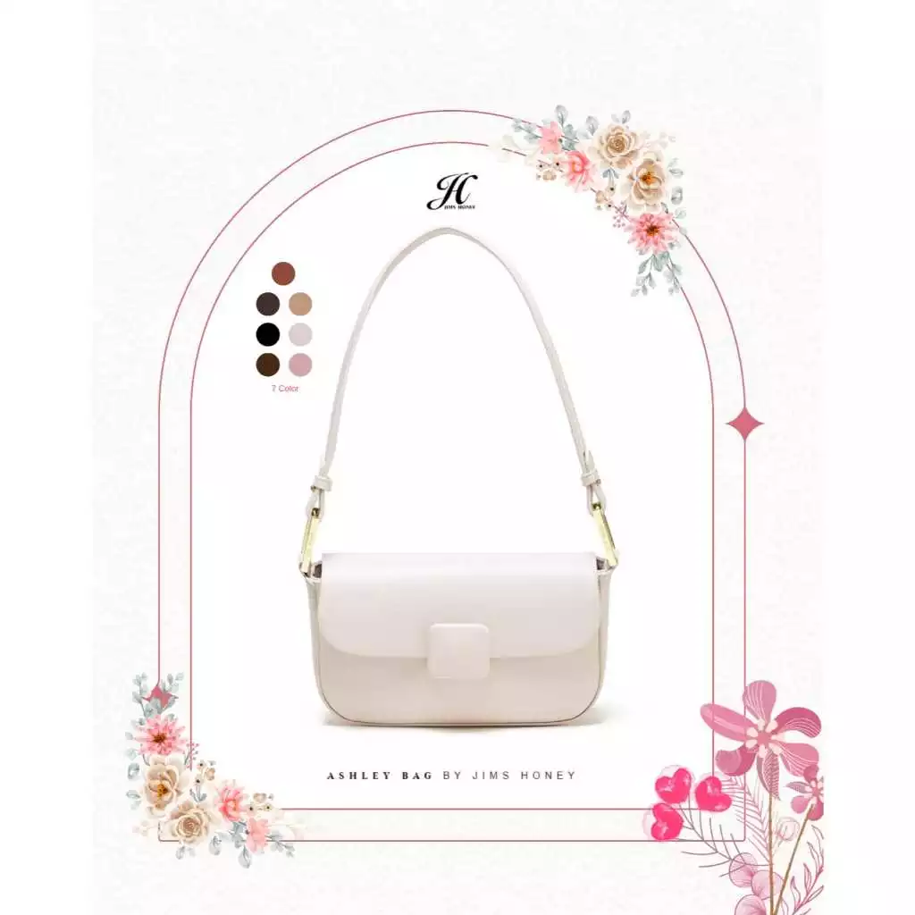 ASHLEY BAG TAS SELEMPANG DAN BAHU WANITA JIMSHONEY BANJARBARU ( BISA COD )