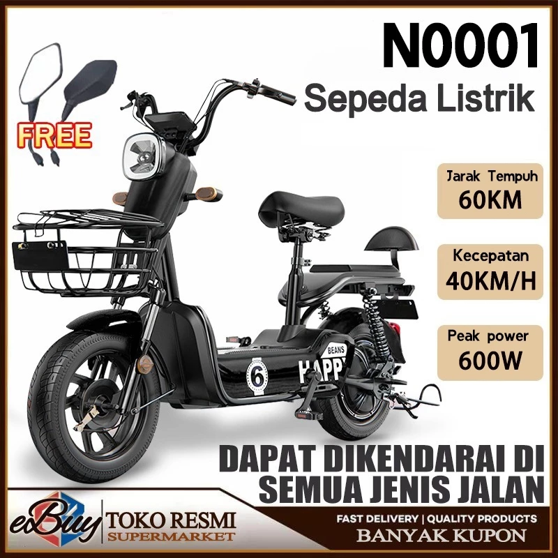 e-Buy - Mobil listrik kelas atas mewah 650W motor berdaya tinggi/sepeda listrik kelas atas 35KM/H