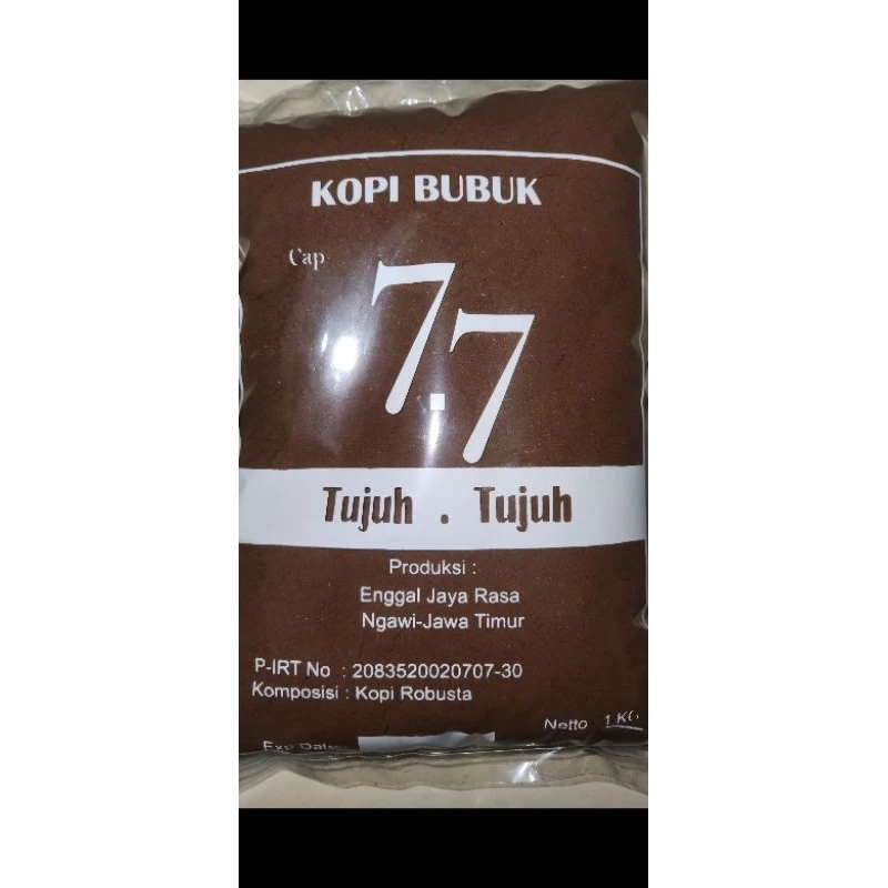 Kopi Bubuk merk CAP 77