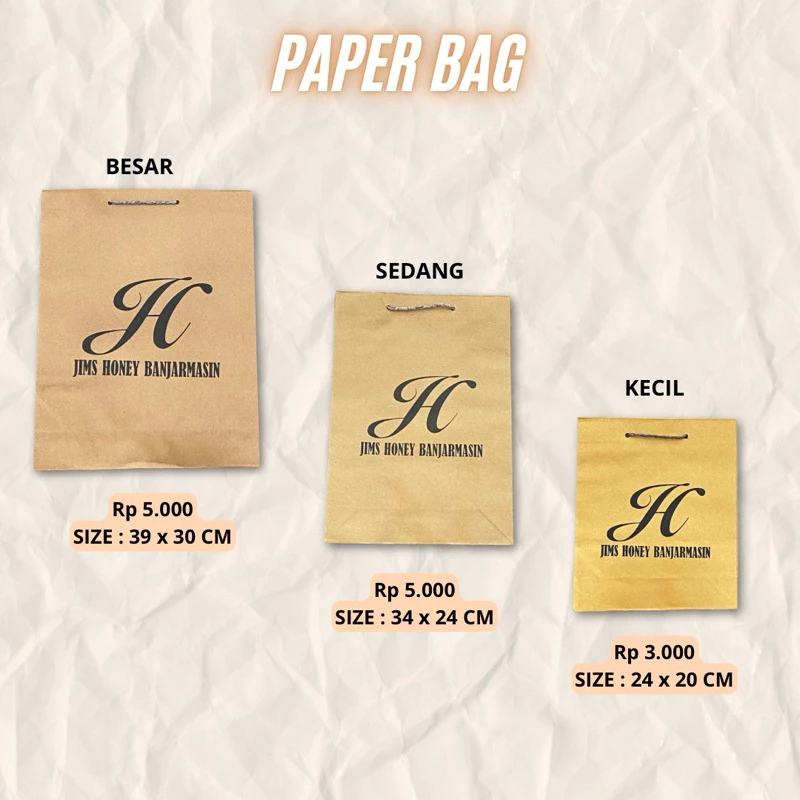 PAPER BAG JIMSHONEY BANJARMASIN