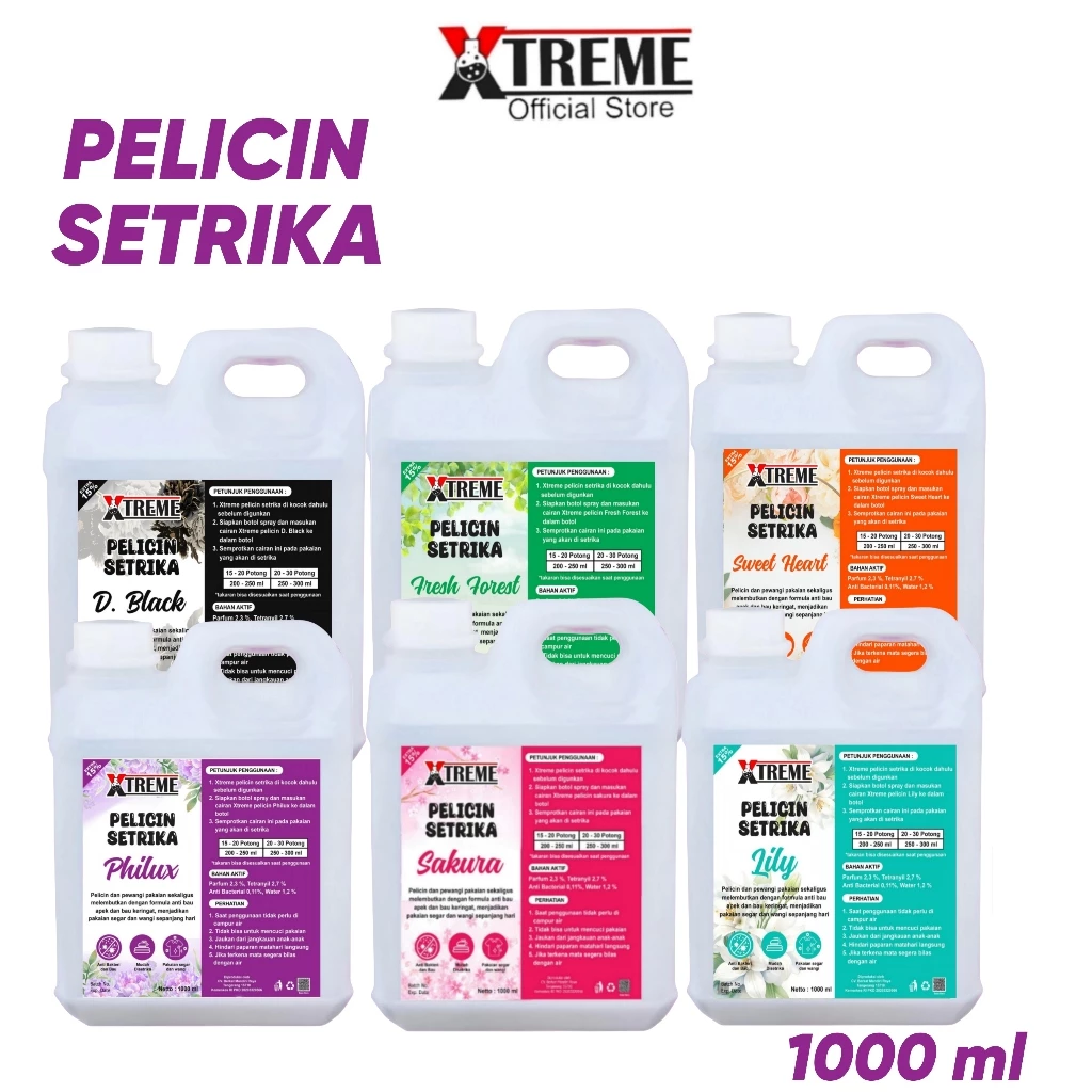 Pelicin Dan Pewangi Setrika