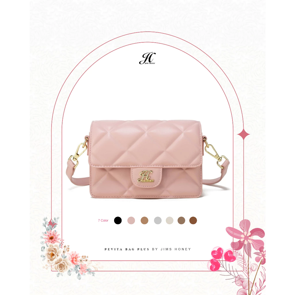 PEVITA PLUS BAG TAS SELEMPANG WANITA JIMSHONEY BANJARBARU (BISA COD)