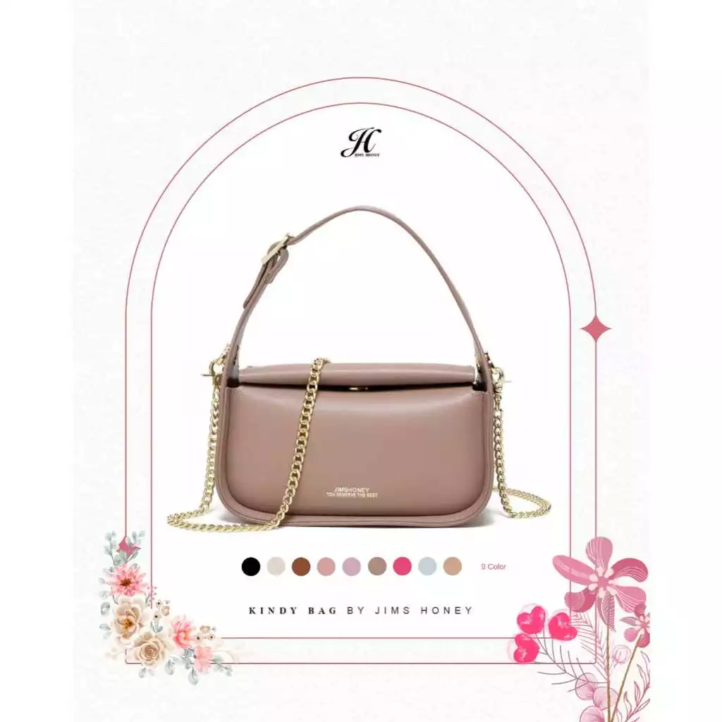 KINDY MINI BAG FREE BOX JIMSHONEY BANJARBARU ( BISA COD )