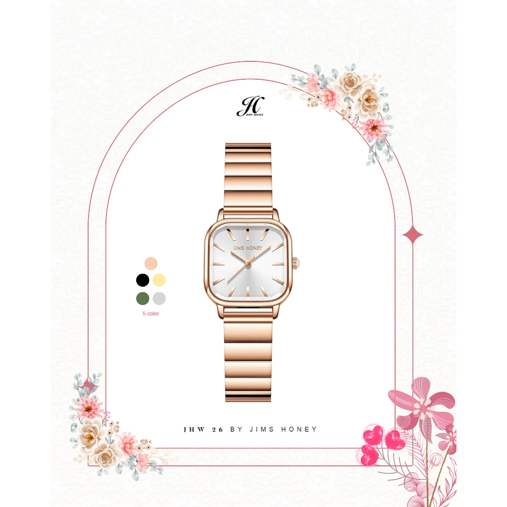 JHW 26 JAM TANGAN FREE BOX JIMSHONEY BANJARBARU ( BISA COD )