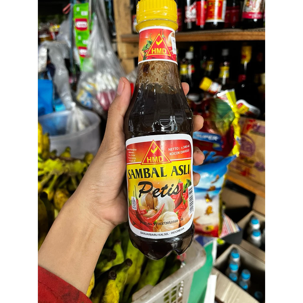 Petis sambel Banjarmasin merk HMD | sambal petis asli 340g