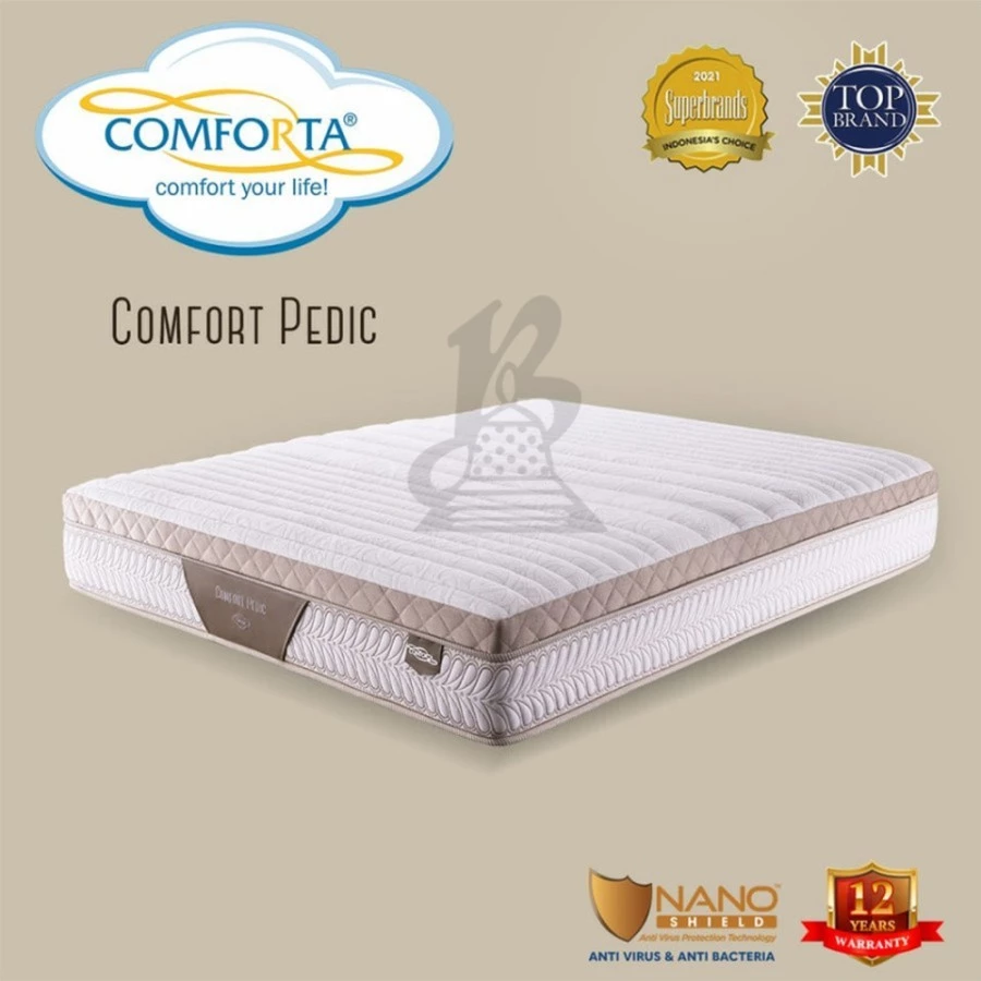 Comforta Comfort Pedic Full Latex KASUR/MATRAS Saja