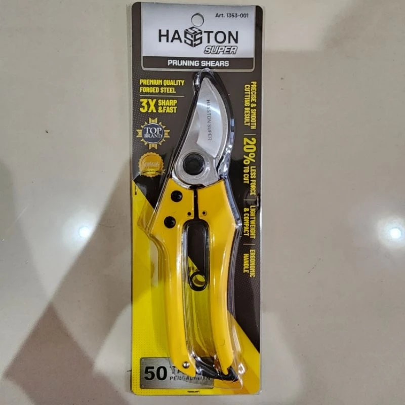 GUNTING DAHAN TAMAN BUNGA / GUNTING BONSAI HASSTON 1353-001 / GUNTING DAHAN BAJA STAINLESS
