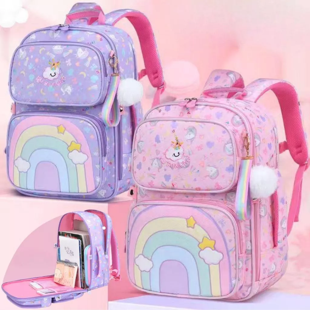BK251 - Tas Sekolah Anak Perempuan Sd Tas Ransel Sekolah Import Murah Backpack Sekolah