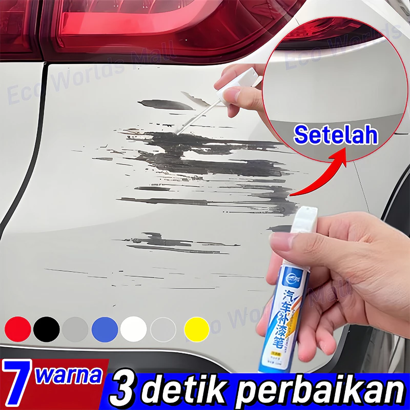 Spidol cat mobil baret penghilang baret body motor&mobil spidol mobil lecet permanen mobil asli