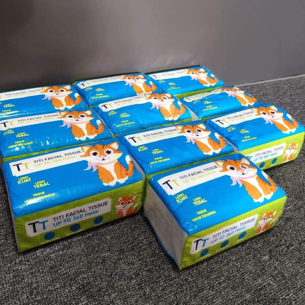 [COD 10 PACK] PROMO Tisu Titi (10 pack 260 helai) Murah Lengkap Satuan Soft Lembut Anti Sobek Bergaransi Ecer Grosir Tissue Gudang Pabrik Tisu Agen Tisu Terdekat Bahan Alami Tisu Wajah Tisu Makan Tisu Toilet Tisu Banjarbaru Banjarmasin Kalsel