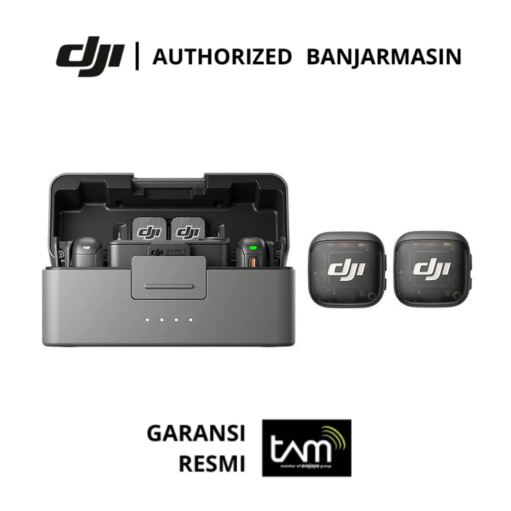 DJI Mic 3 - Advanced Mini Wireless Microphone For Camera & Smartphone Garansi Resmi - DJI Banjarmasin