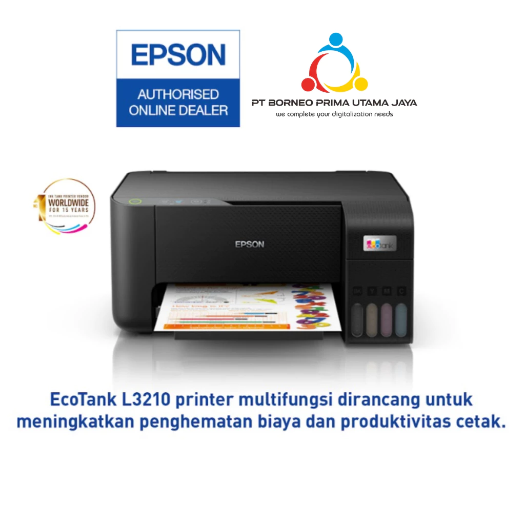 Printer Epson L3210 L 3210 L-3210 L3211 L 3211 L-3211 TKDN Print Scan Copy | Epson Banjarmasin