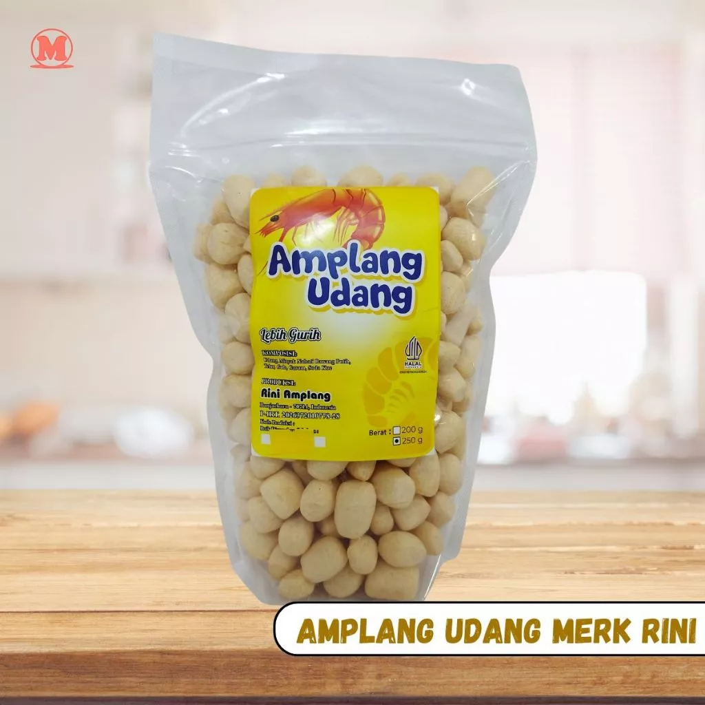 Amplang Udang Merk Rini Khas Banjarbaru Kalimantan Selatan
