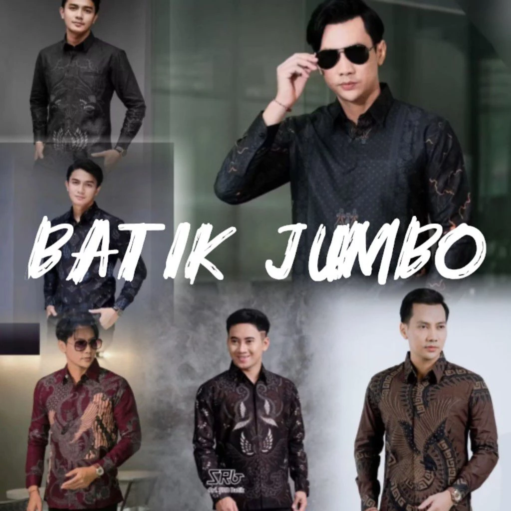 Kemeja Batik ukuran Jumbo / Batik Pria Jumbo / Batik Jumbo Banjarmasin