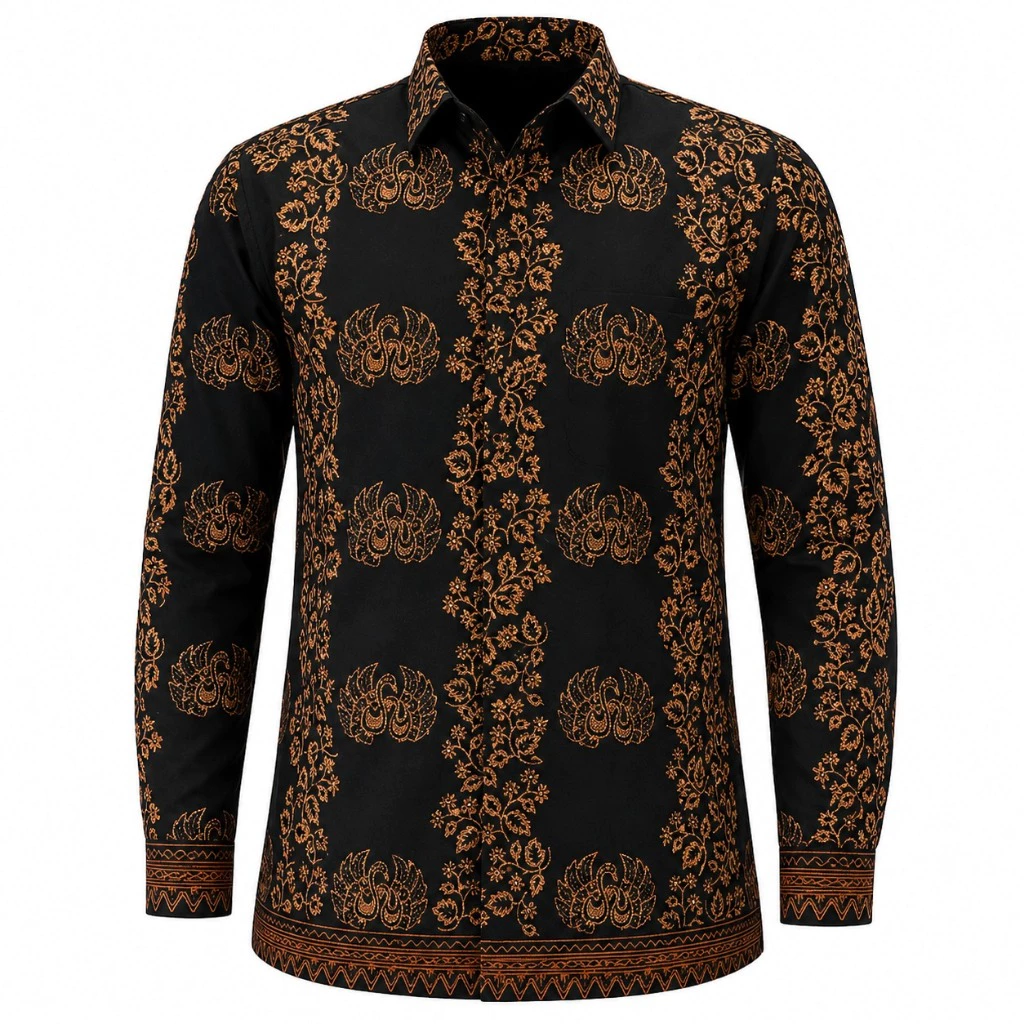 Kemeja Batik Premium Cap Semi Tulis Zallatra