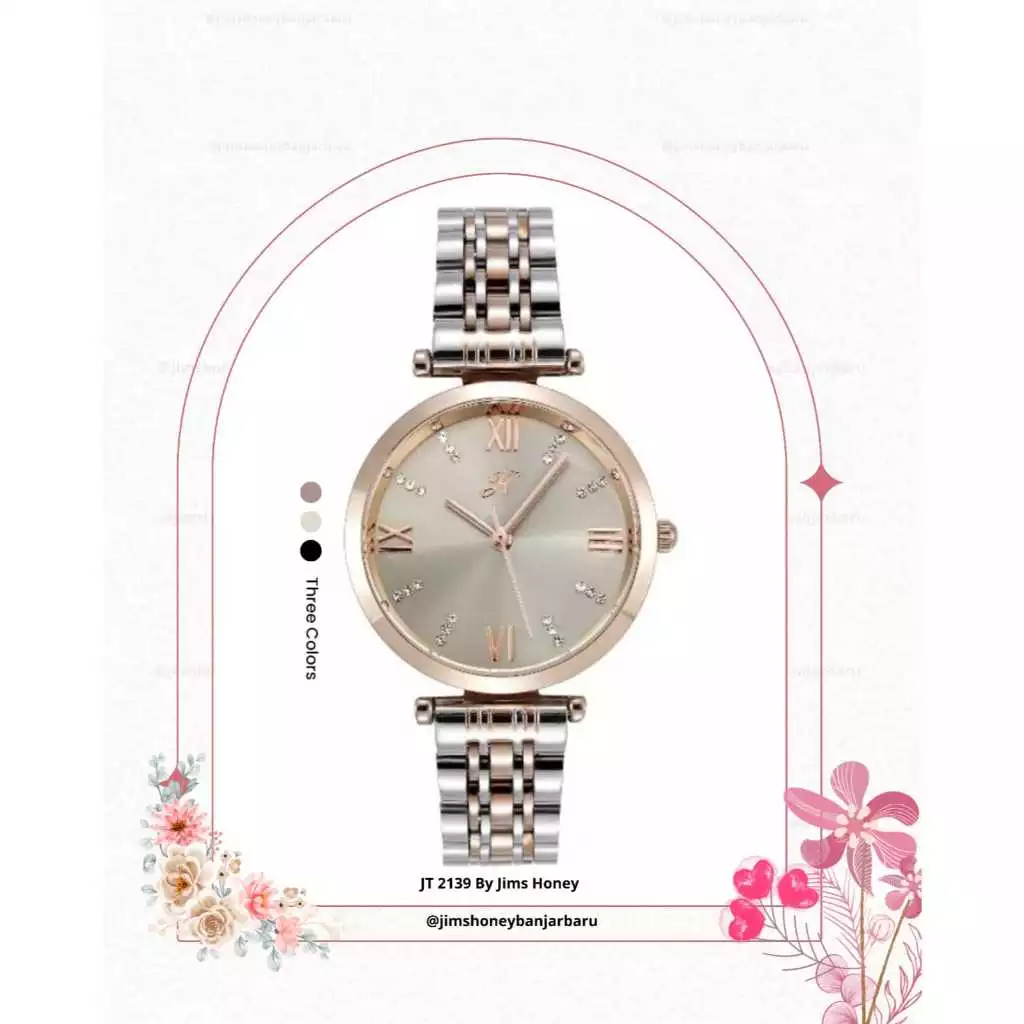 JT2139 JAM TANGAN WANITA JIMS HONEY BANJARBARU