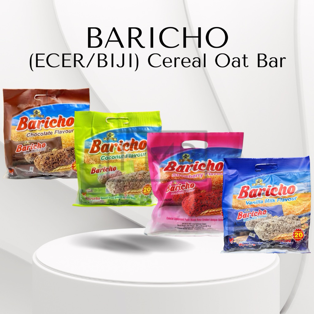 (ECER/BIJI) Baricho Cereal Oat Bar / Sereal Oat Bar / Sereal Bar / Bar Sereal / Sereal / Cereal