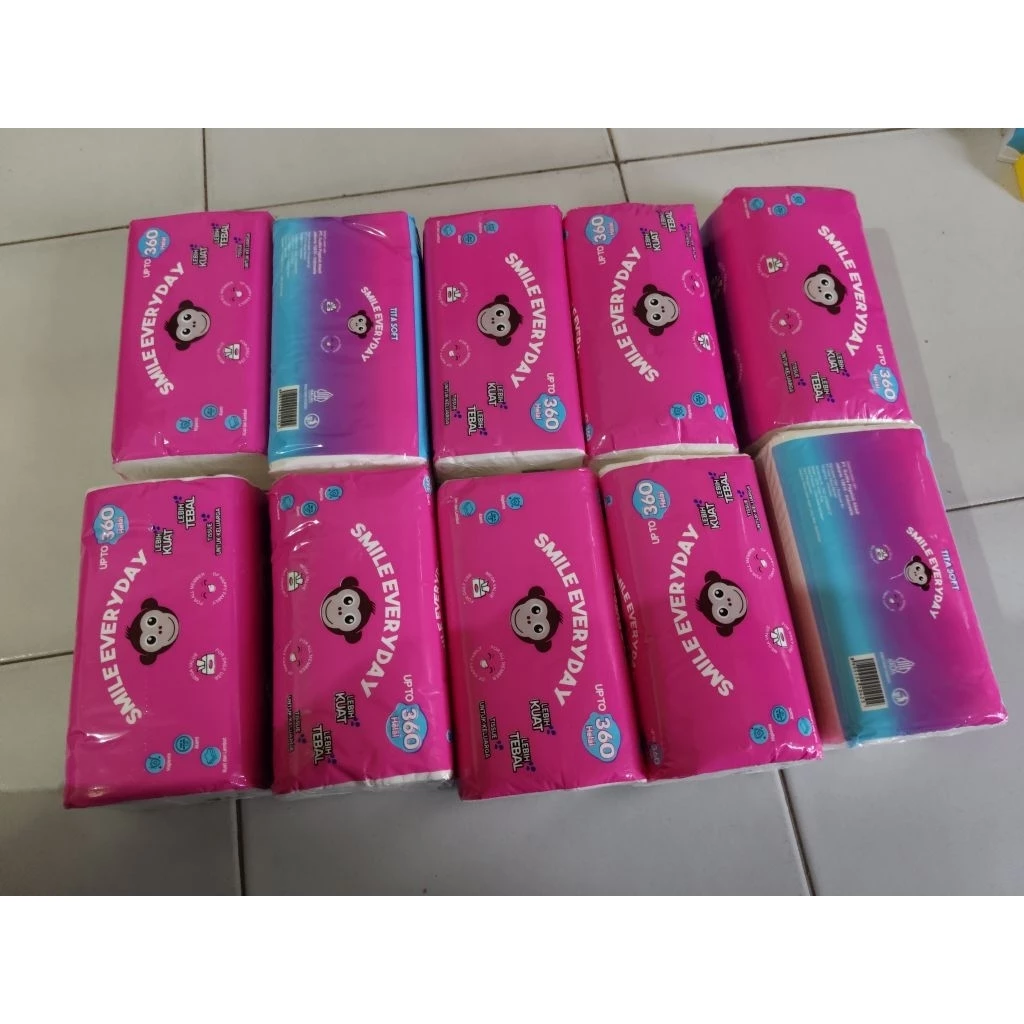 [COD] PROMO Tisu Tita Soft (10 pack 360 helai) Murah Ecer Grosir Tissue Gudang Pabrik Tisu Agen Tisu Terdekat Bahan Alami Tisu Wajah Tisu Makan Tisu Toilet Tisu Banjarbaru Banjarmasin Kalsel