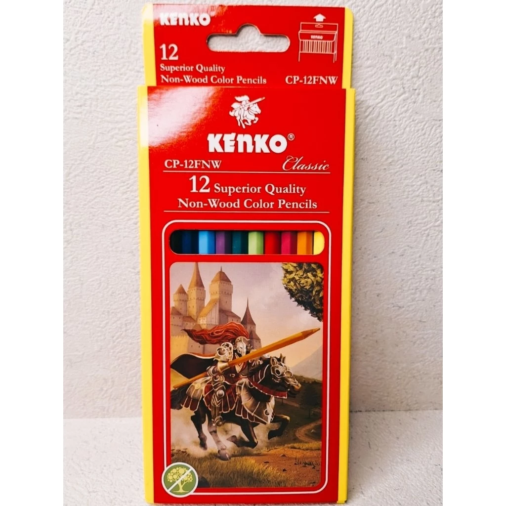 PENSIL 12 WARNA PANJANG KENKO CP-12FNW