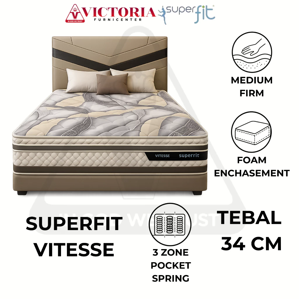 Comforta Superfit 160 x 200 160x200 Kasur Saja Mattres Only
