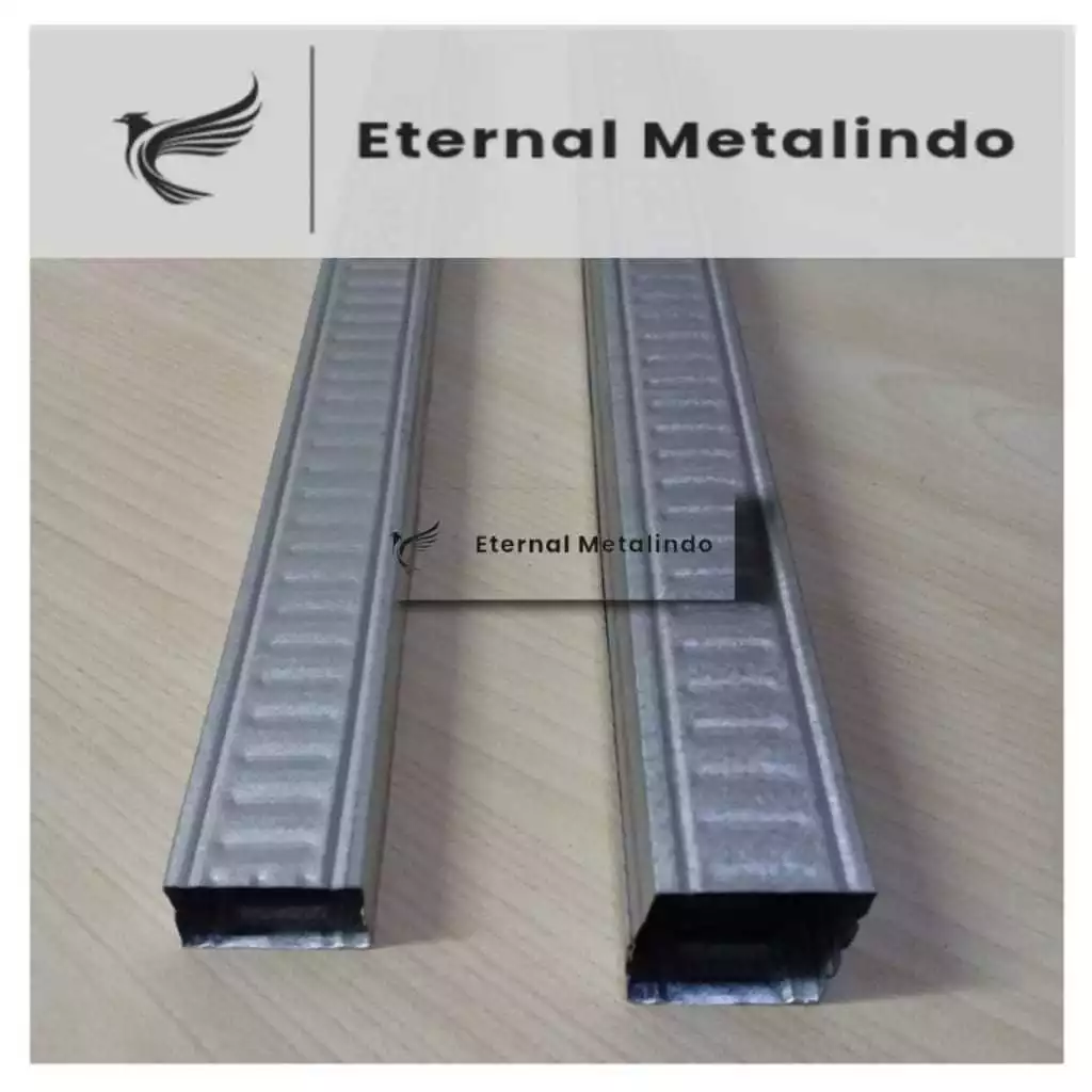 Besi Holo Profil 2x4 4x4 Gypsum Baja Ringan