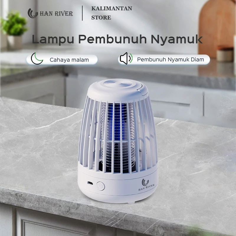 [Pengiriman dari Banjarmasin]HAN RIVER Lampu nyamuk Multifungsi/Lampu pembunuh nyamuk portabel