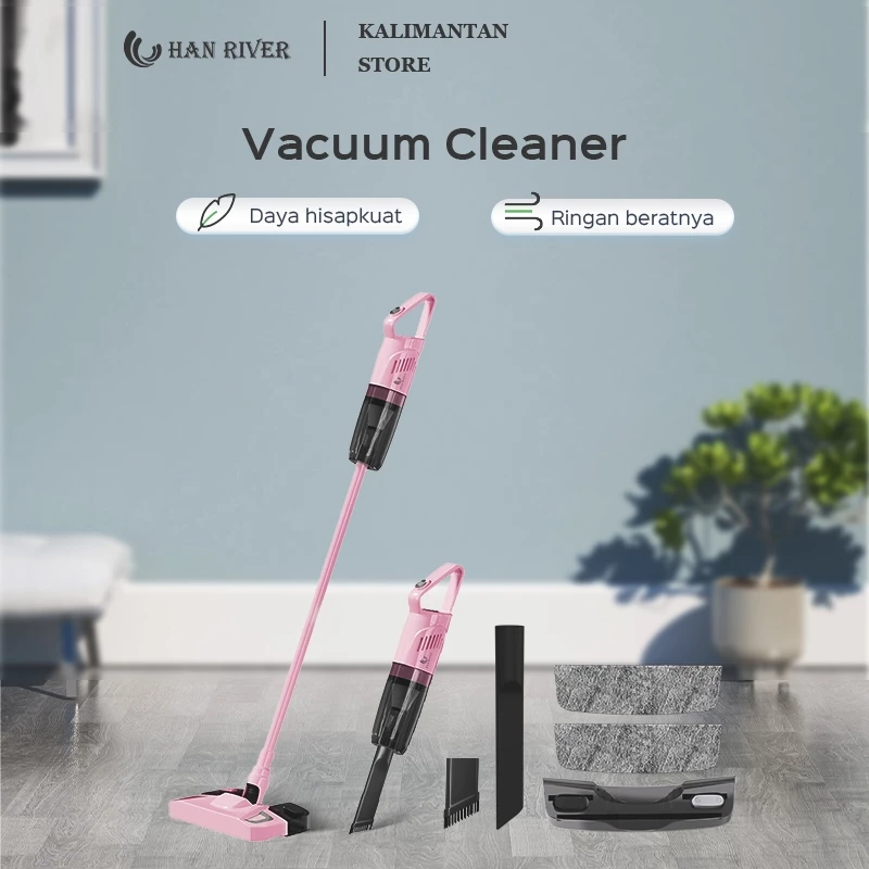 [Pengiriman dari Banjarmasin]HAN RIVER Vacuum Cleaner Kering dan Basah Multifungsi Penyedot Debu