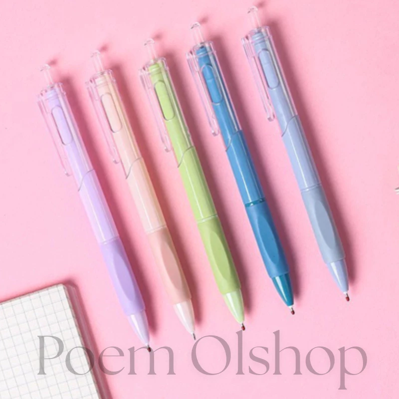 Pulpen Gel Mekanik Cepat Kering Pulpen Student 0.5mm Alat Tulis Kantor&Sekolah Pen Gel 0.5mm PNM001