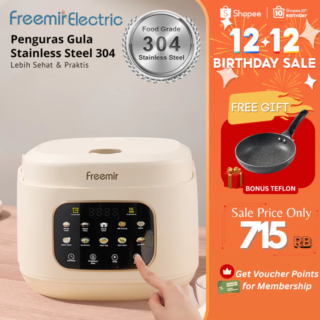 Freemir Electric Smart Rice Cooker