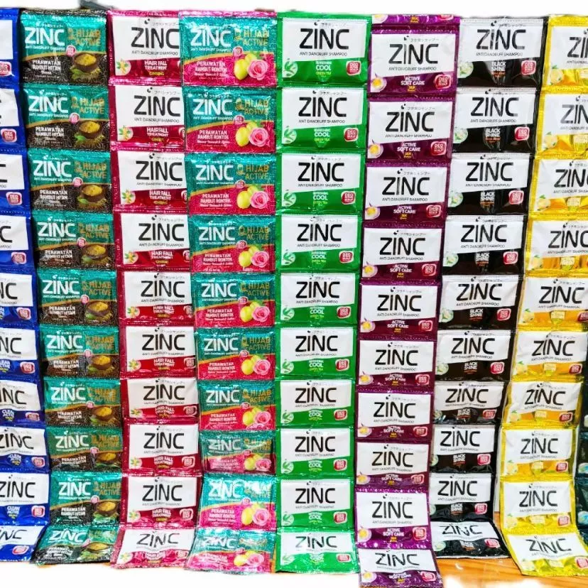 SHAMPOO 3 RENCENG 10ml 72Pcs ZINC