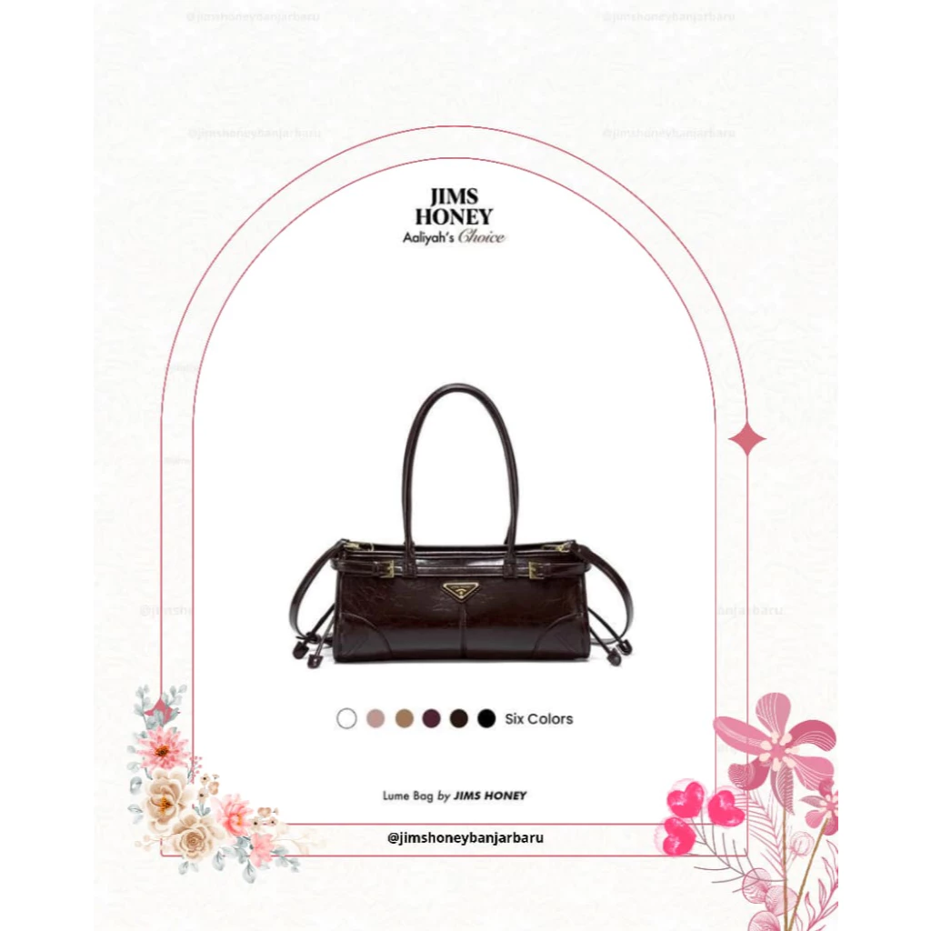 LUME BAG TAS SELEMPANG WANITA JIMS HONEY | AALIYAH’S CHOICE JIMSHONEY BANJARBARU (BISA COD)