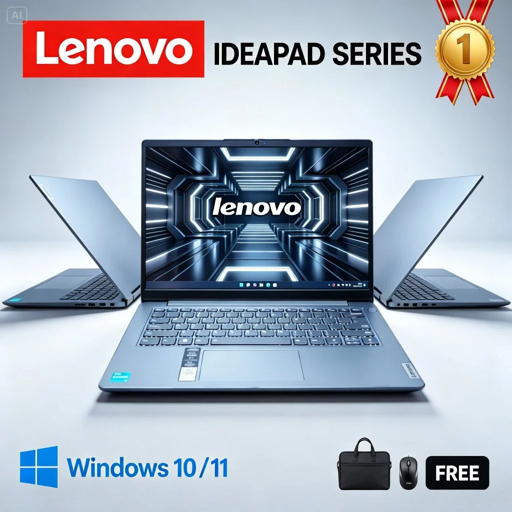Laptop Lenovo IdeaPad Series Core i3 i5 i7 Ryzen RAM 8GB 16GB SSD
