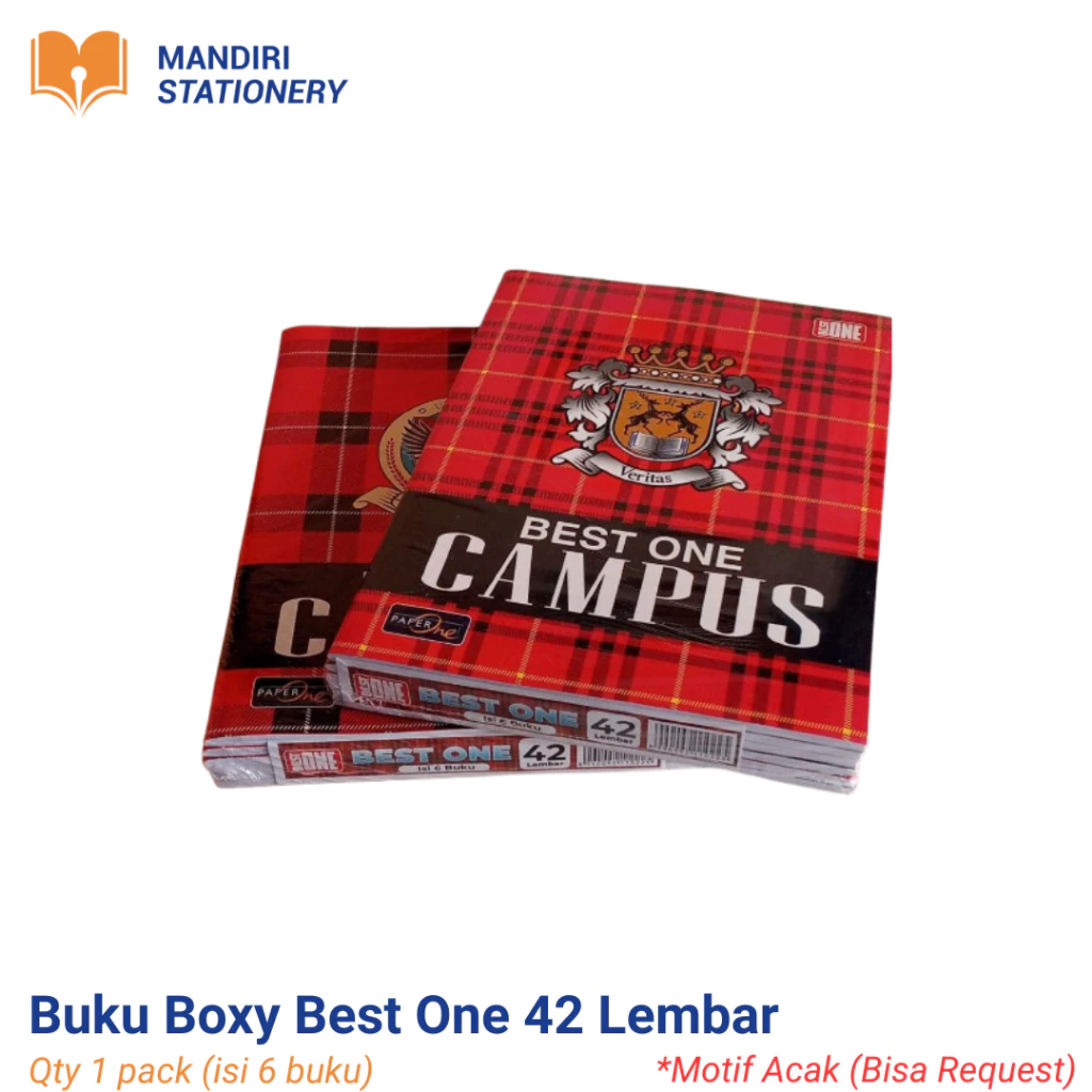 Buku Boxy Best One / Vision 42 Lembar 1 Pack