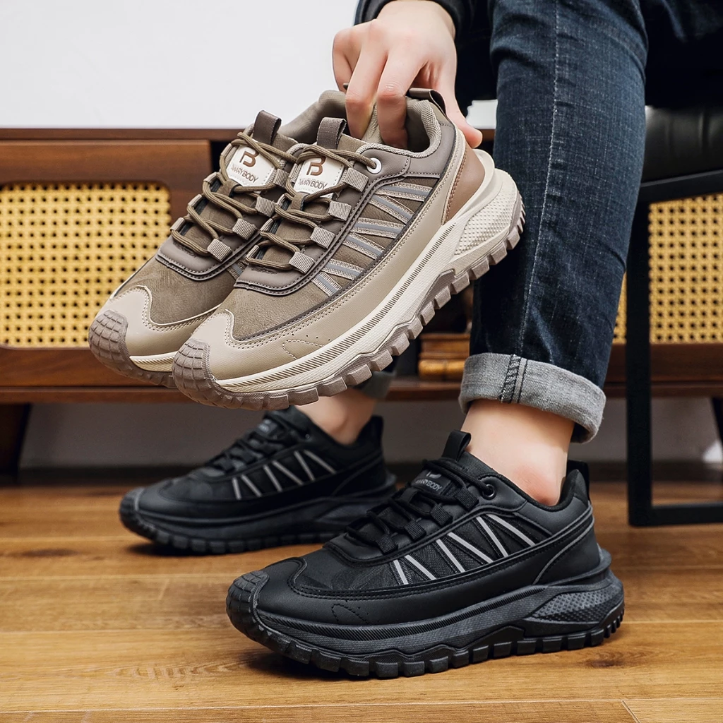 PANARYBODY Sepatu Pria Casual Fashion Elegant Kekinian Sneakers Cowok Gen Z Trendi Sepatu Sekolah QNF666