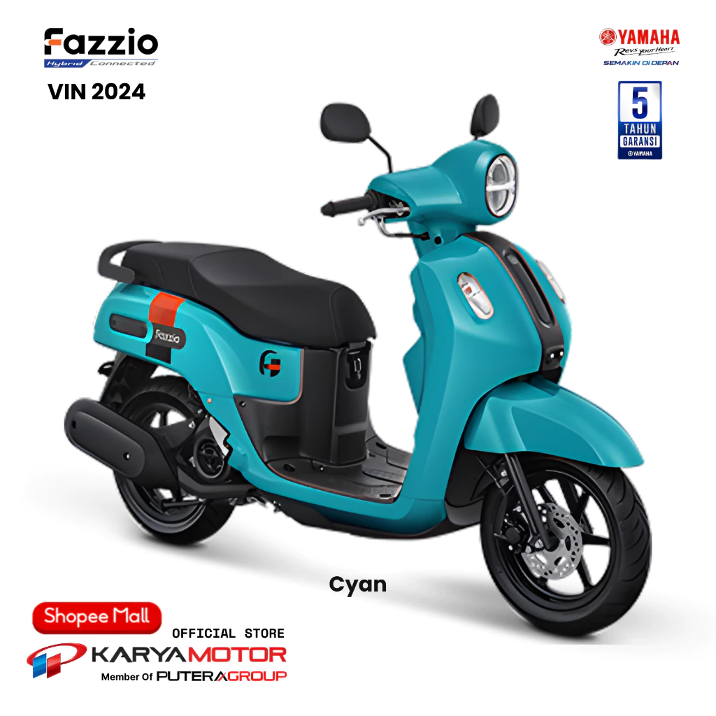 Sepeda Motor Yamaha Fazzio Neo Hybrid 2024