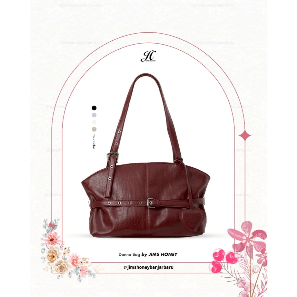 DONNA BAG TOTE BAG WANITA JIMSHONEY BANJARBARU (BISA COD)